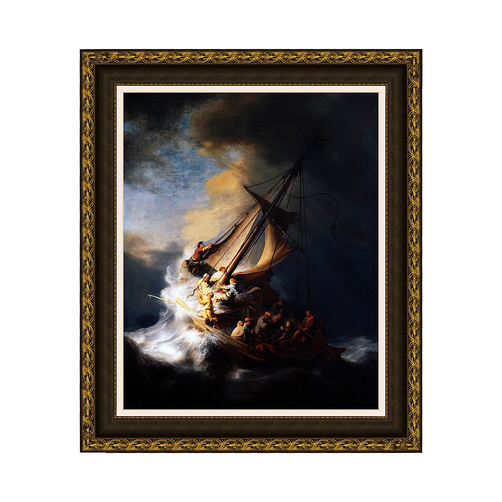 Tempestade no mar da Galileia - Rembrandt