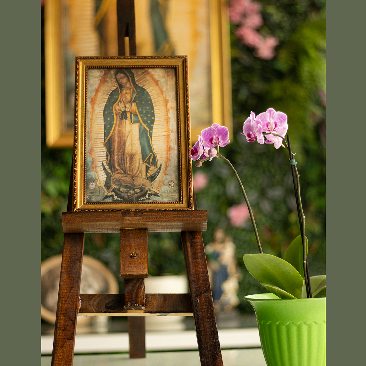 Quadro de mesa - Nossa Senhora de Guadalupe