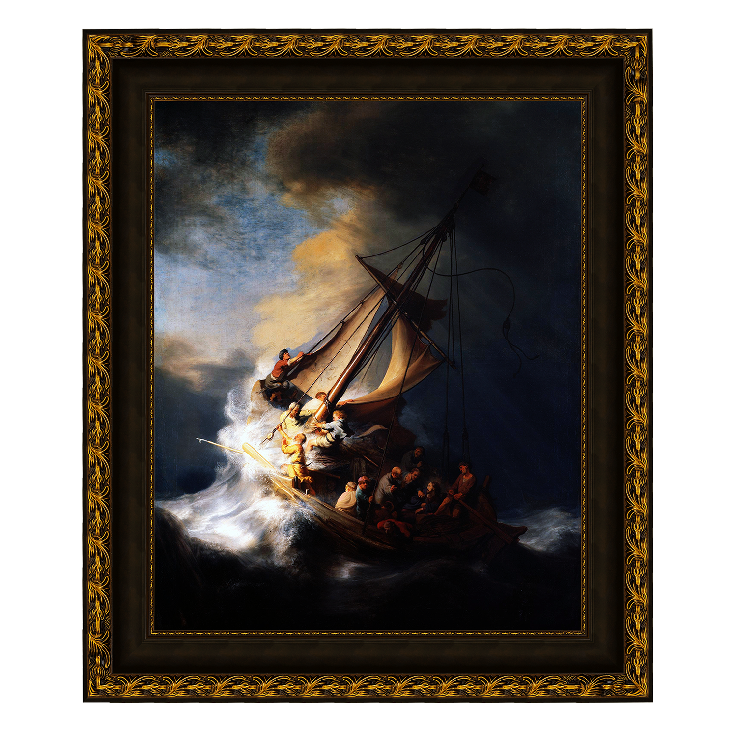 Tempestade no mar da Galileia - Rembrandt