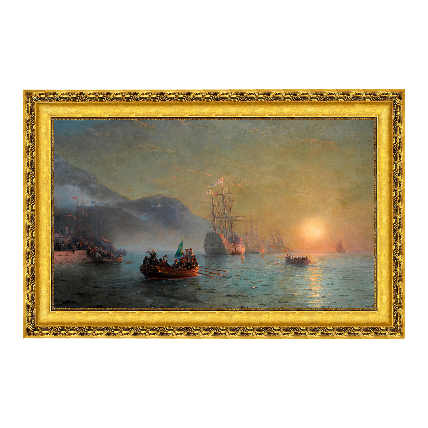 Despedida de Colombo - Ivan Konstantinovich Aivazovsky