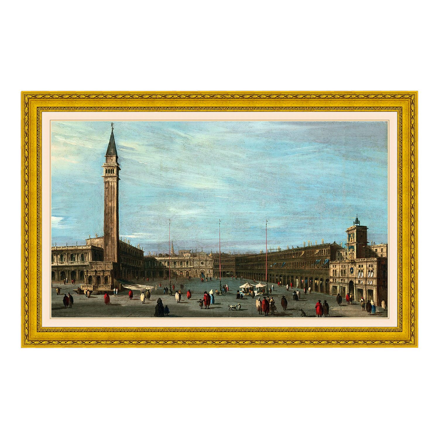 A Piazza San Marco, Veneza, voltada para o oeste - Francesco Guardi