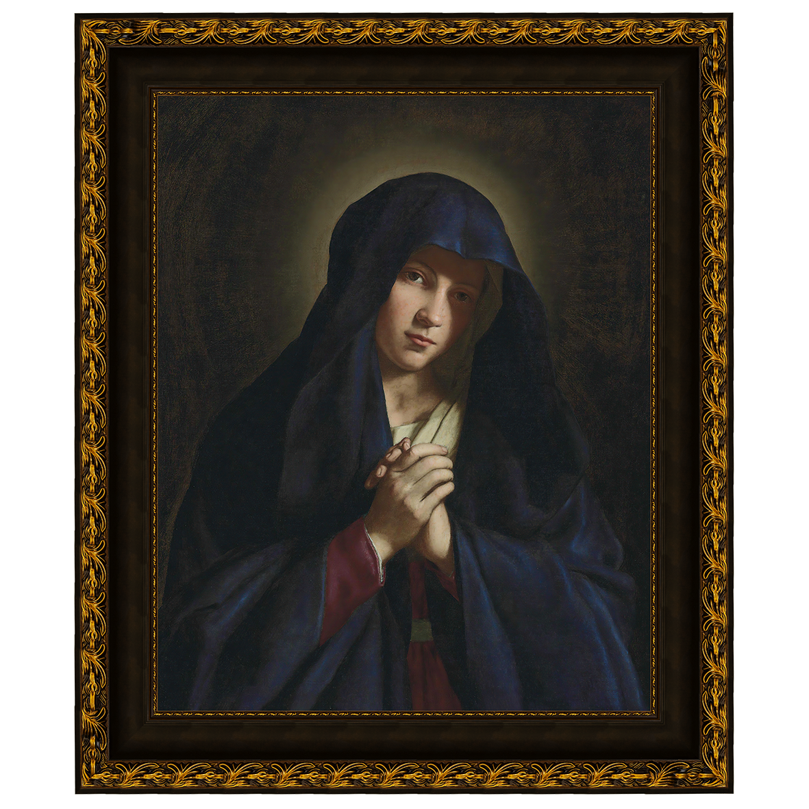 Virgem Mãe Rezando - Giovanni Battista Salvi da Sassoferrato