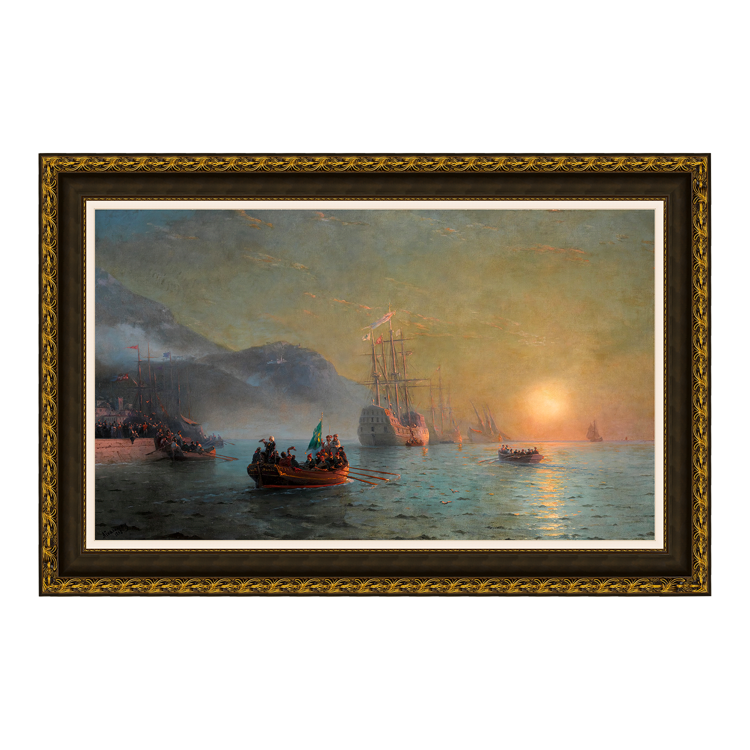 Despedida de Colombo - Ivan Konstantinovich Aivazovsky