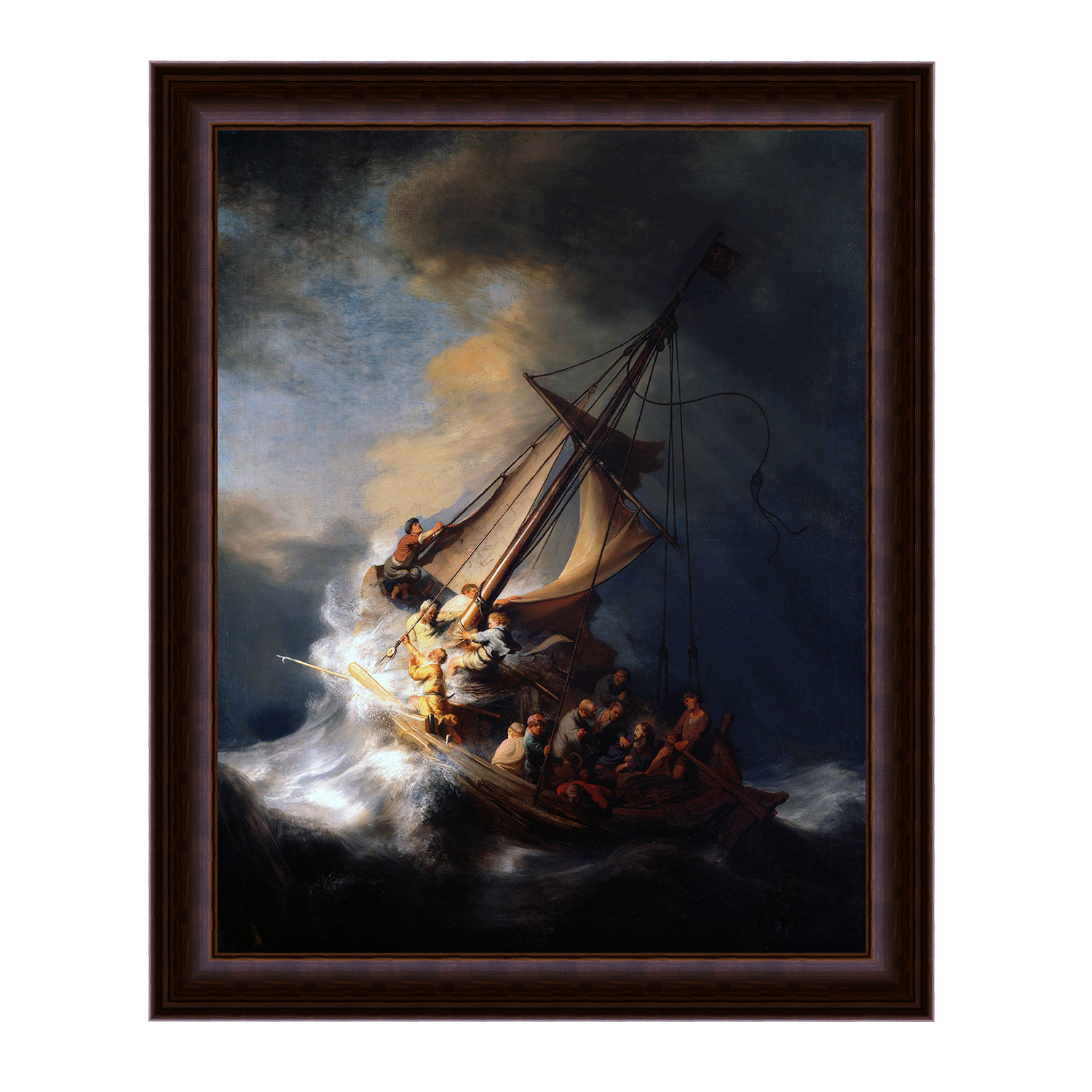 Tempestade no mar da Galileia - Rembrandt