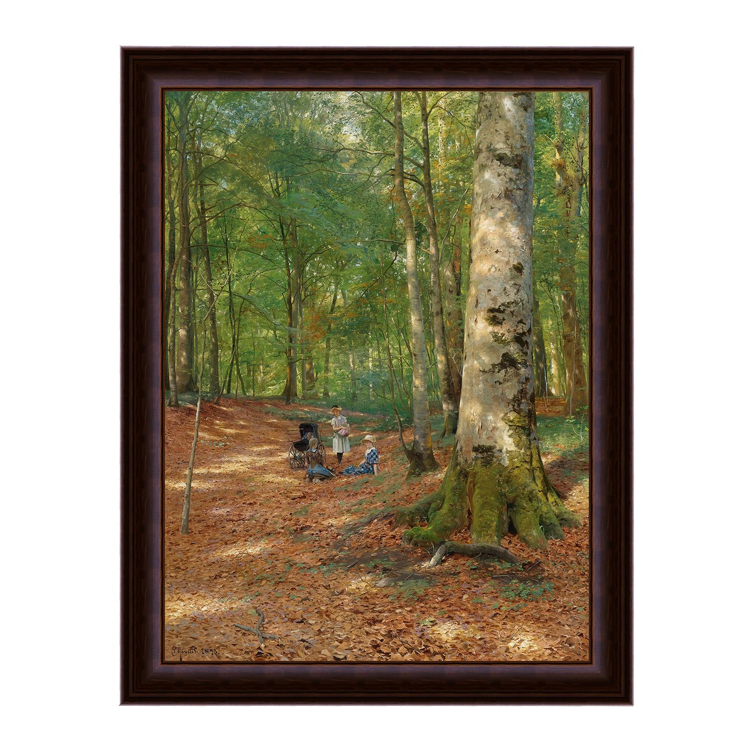 A Clareira na Floresta - Peder Mørk Mønsted