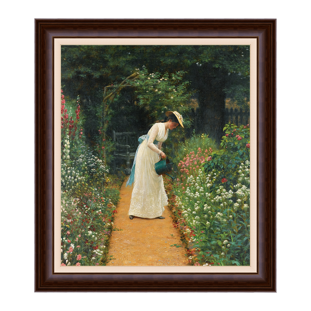 Jardim de Minha Esposa - Edmund Blair Leighton