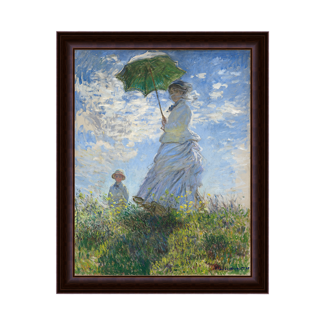 Madame Monet e seu filho - Claude Monet