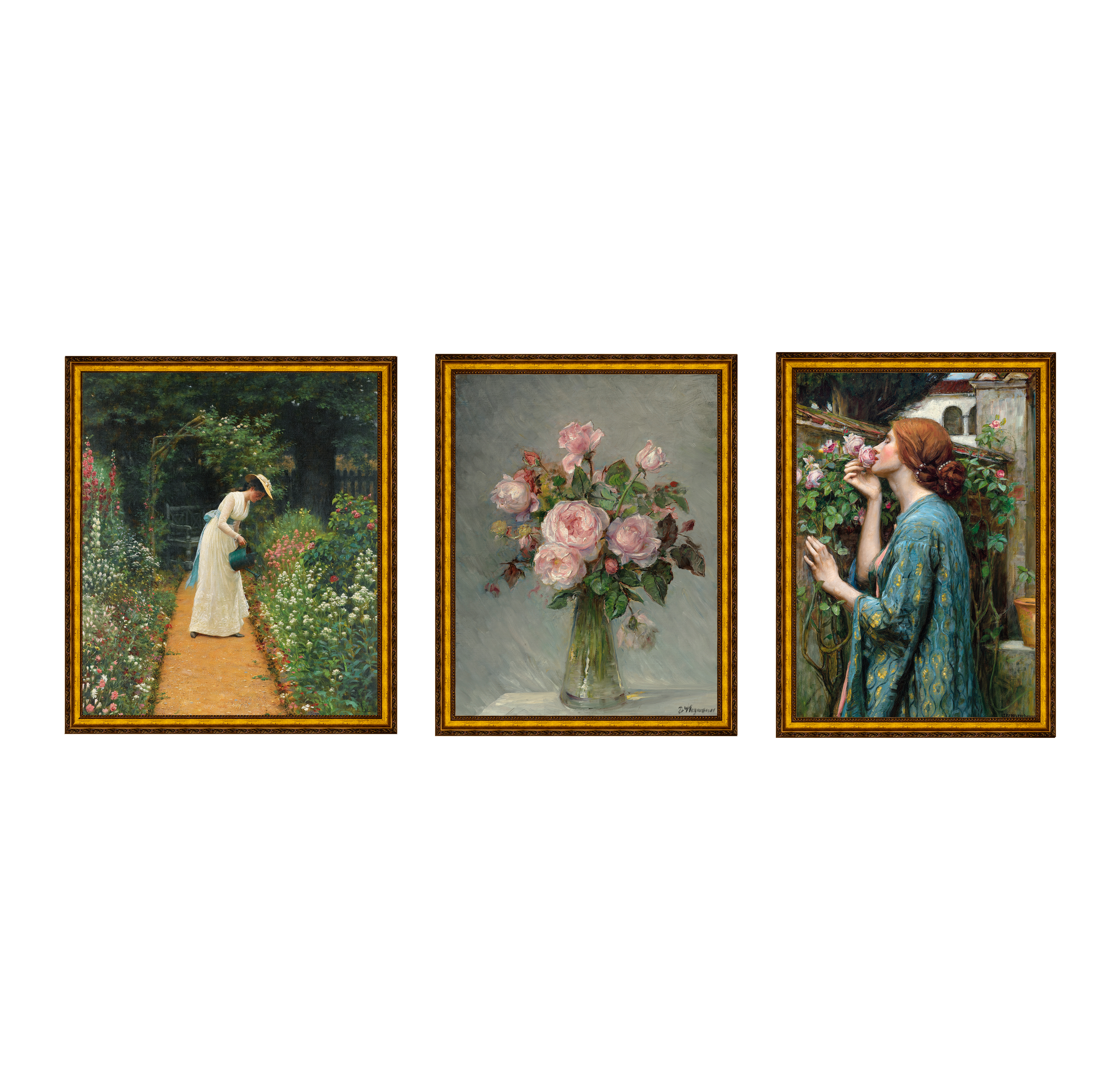 Composição de Quadros - A Alma da Rosa