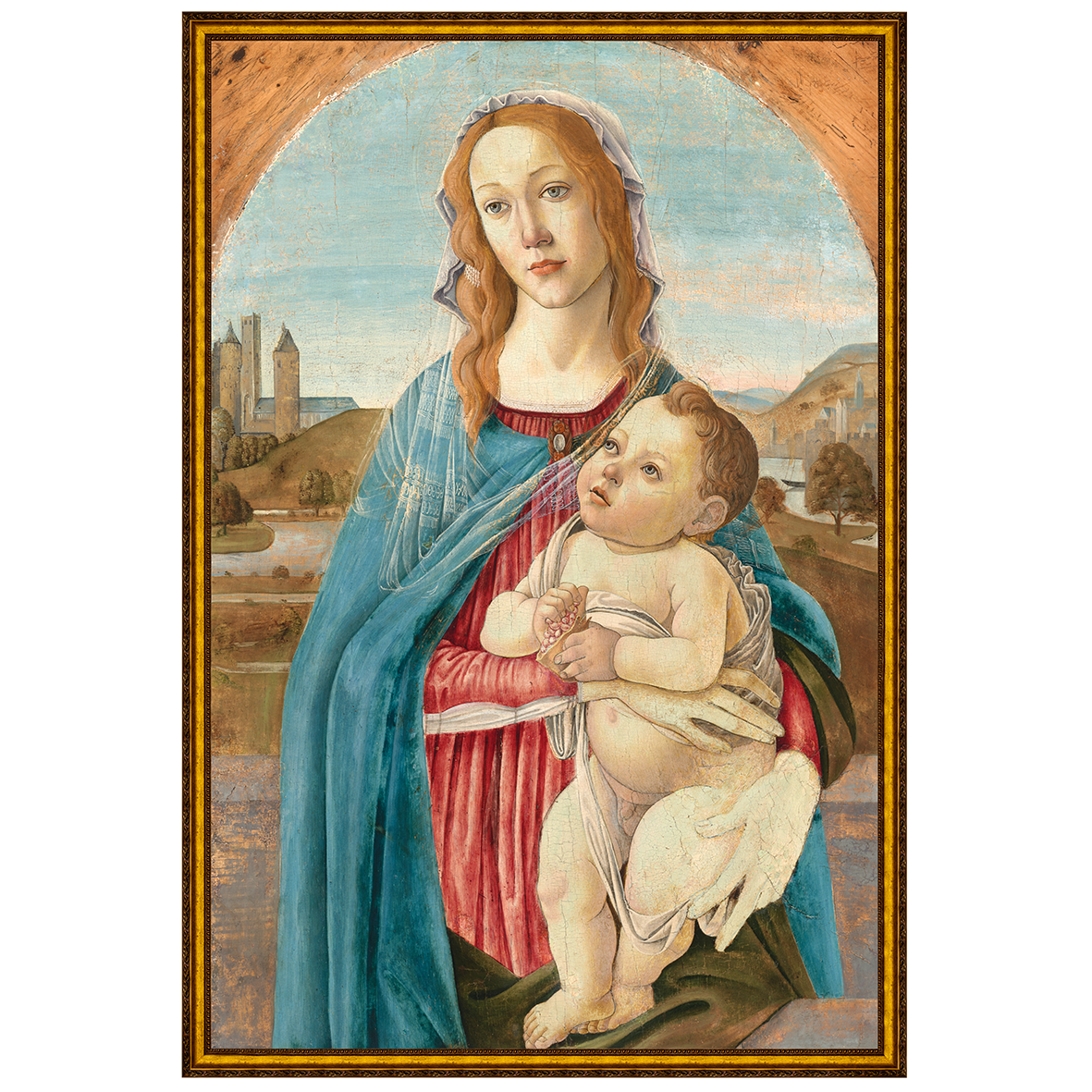 Virgem e o Menino - Sandro Botticelli