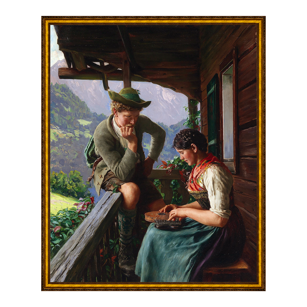 Uma serenata - Emil Rau