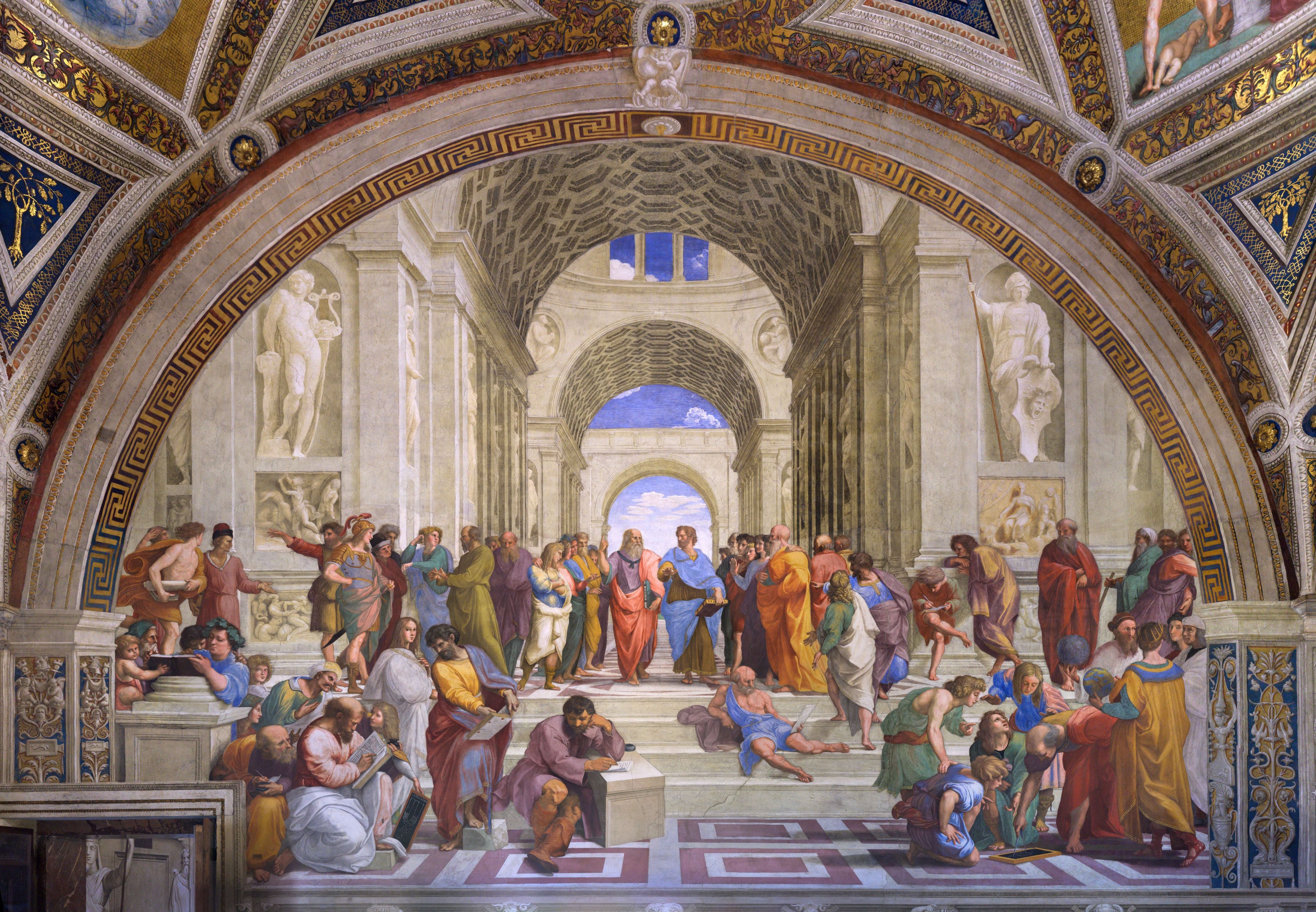 A Escola de Atenas - Rafael Sanzio