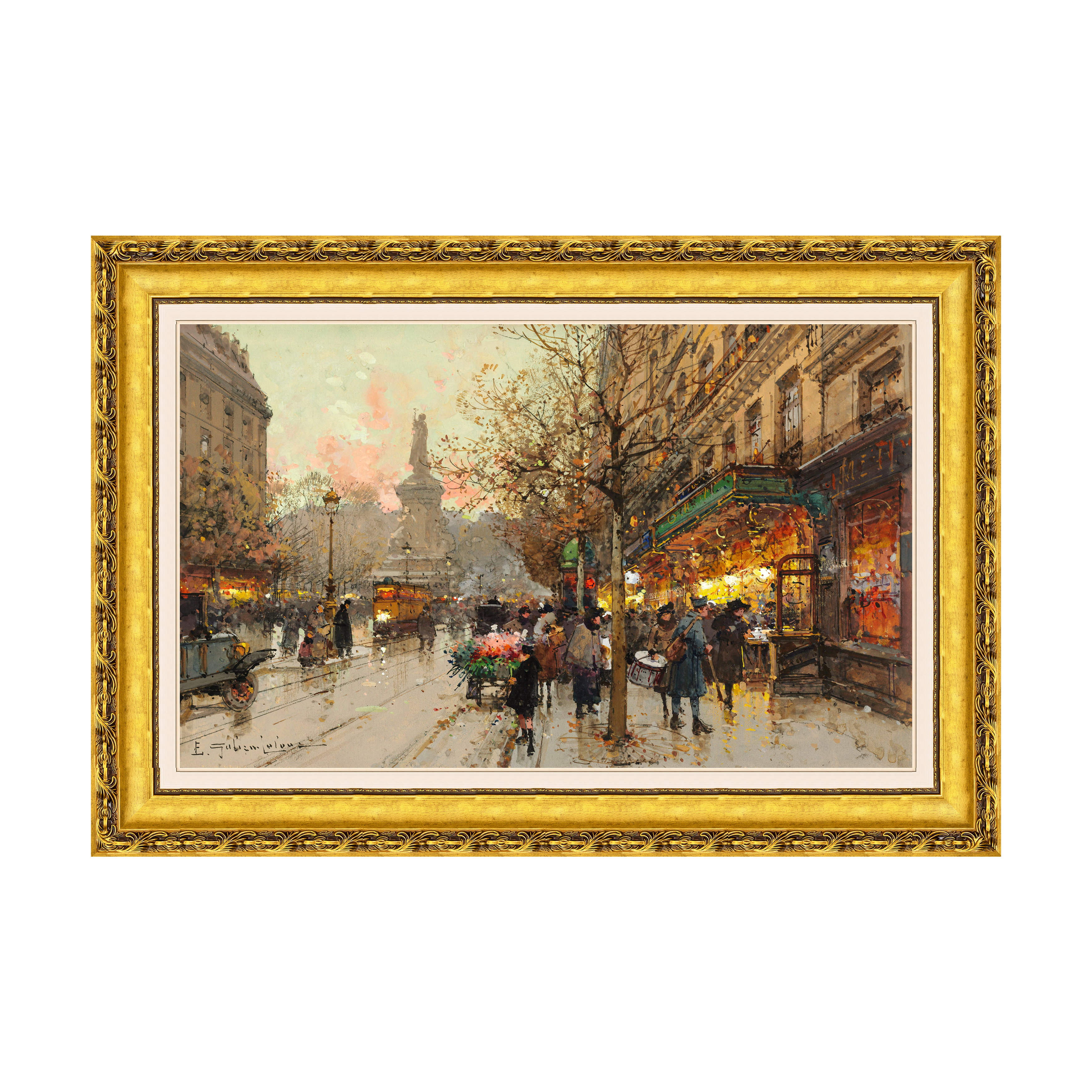 Dourada Clássica - Com Passe-Partout