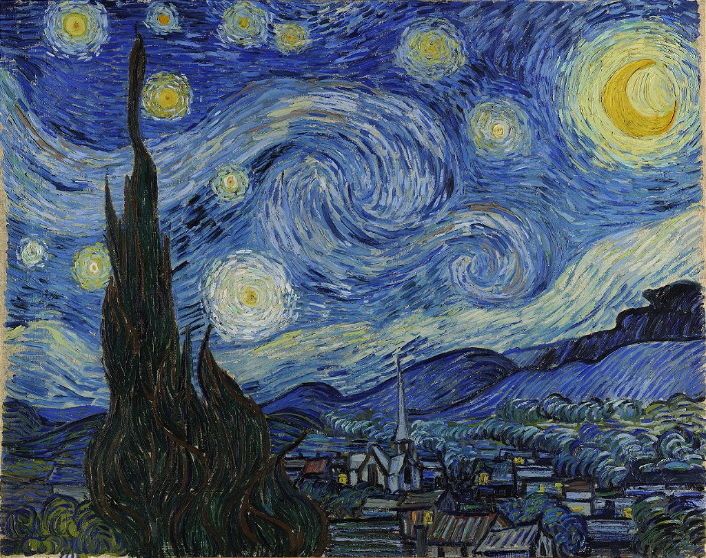 Noite Estrelada - Vincent van Gogh