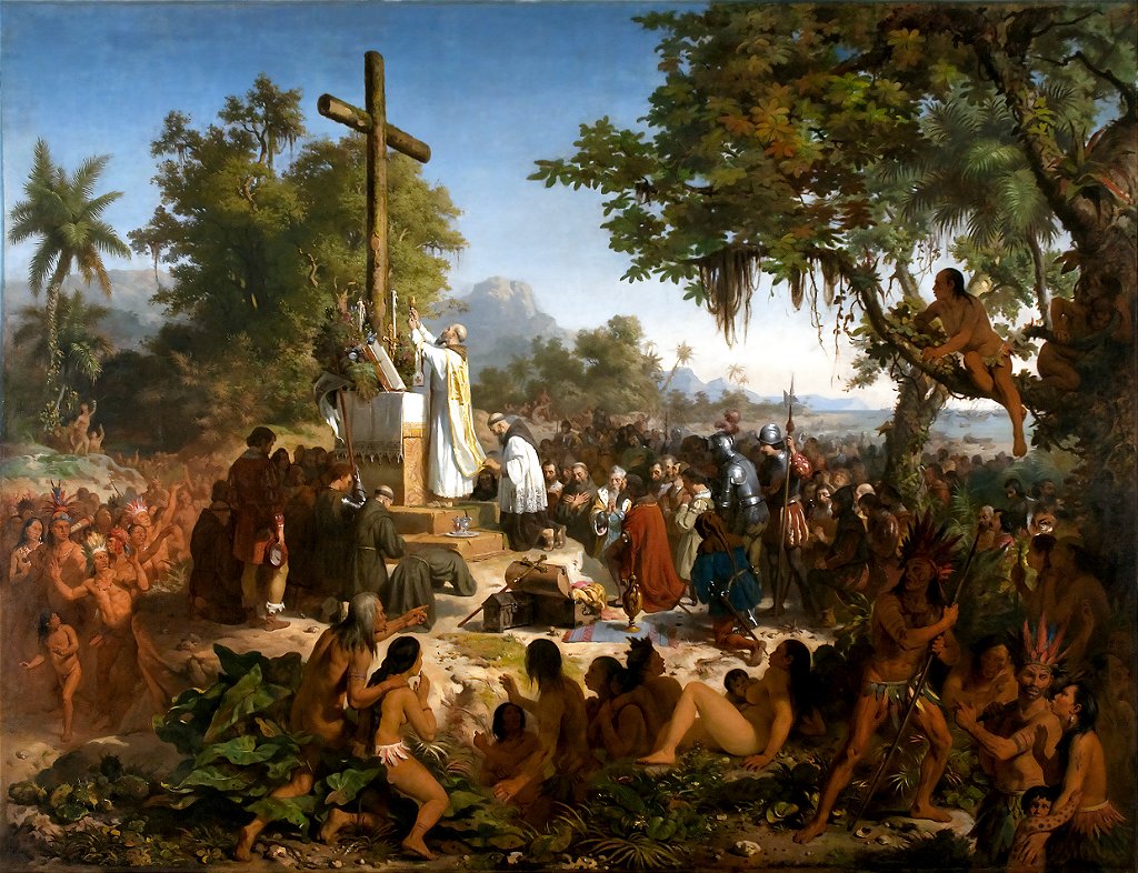 Primeira missa no Brasil - Victor Meirelles