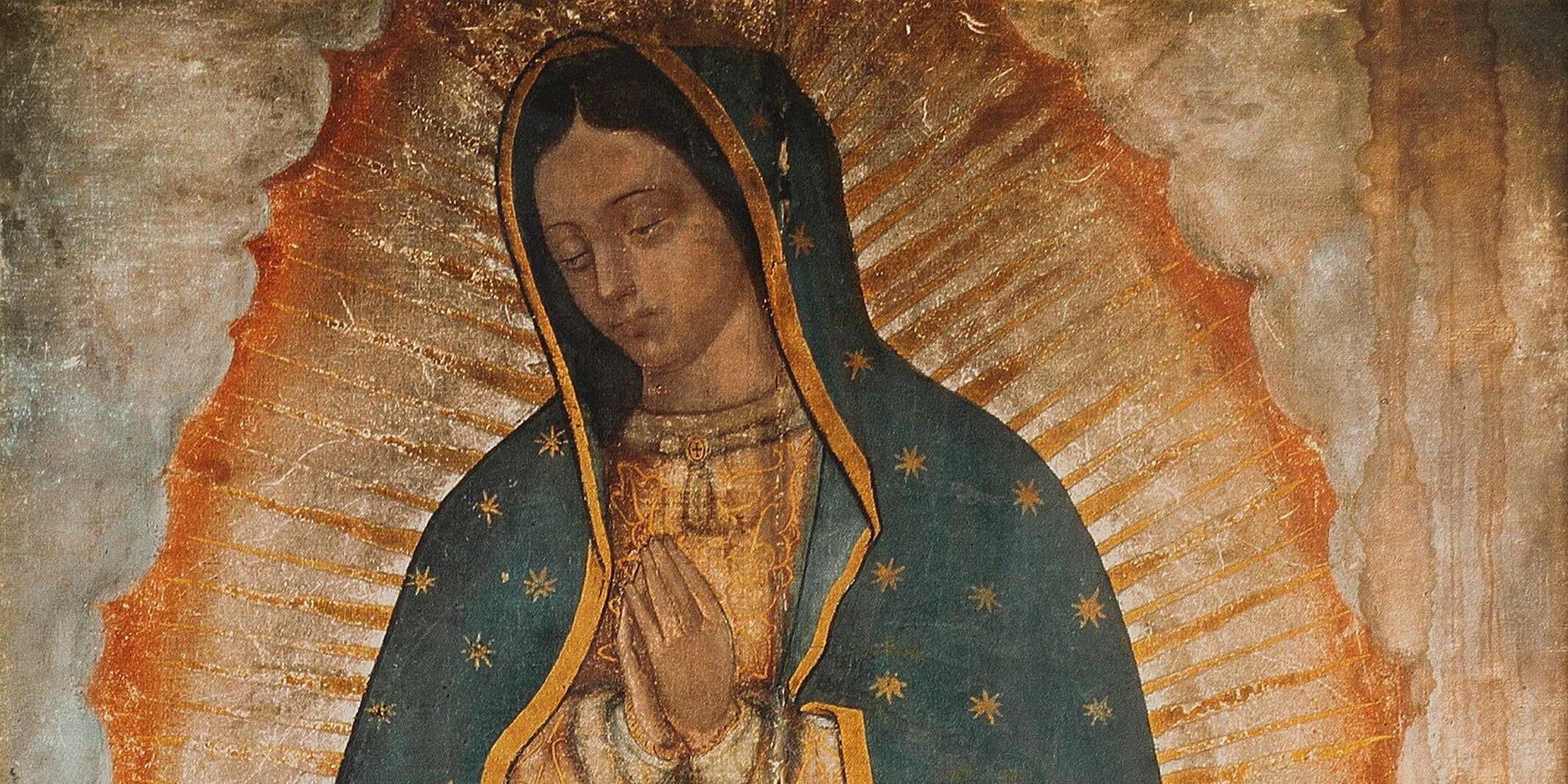 Nossa Senhora de Guadalupe, imagem da tilma de Juan Diego (1531)