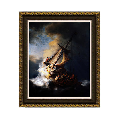 Tempestade no mar da Galileia - Rembrandt