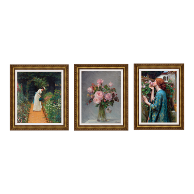 Composição de Quadros - A Alma da Rosa