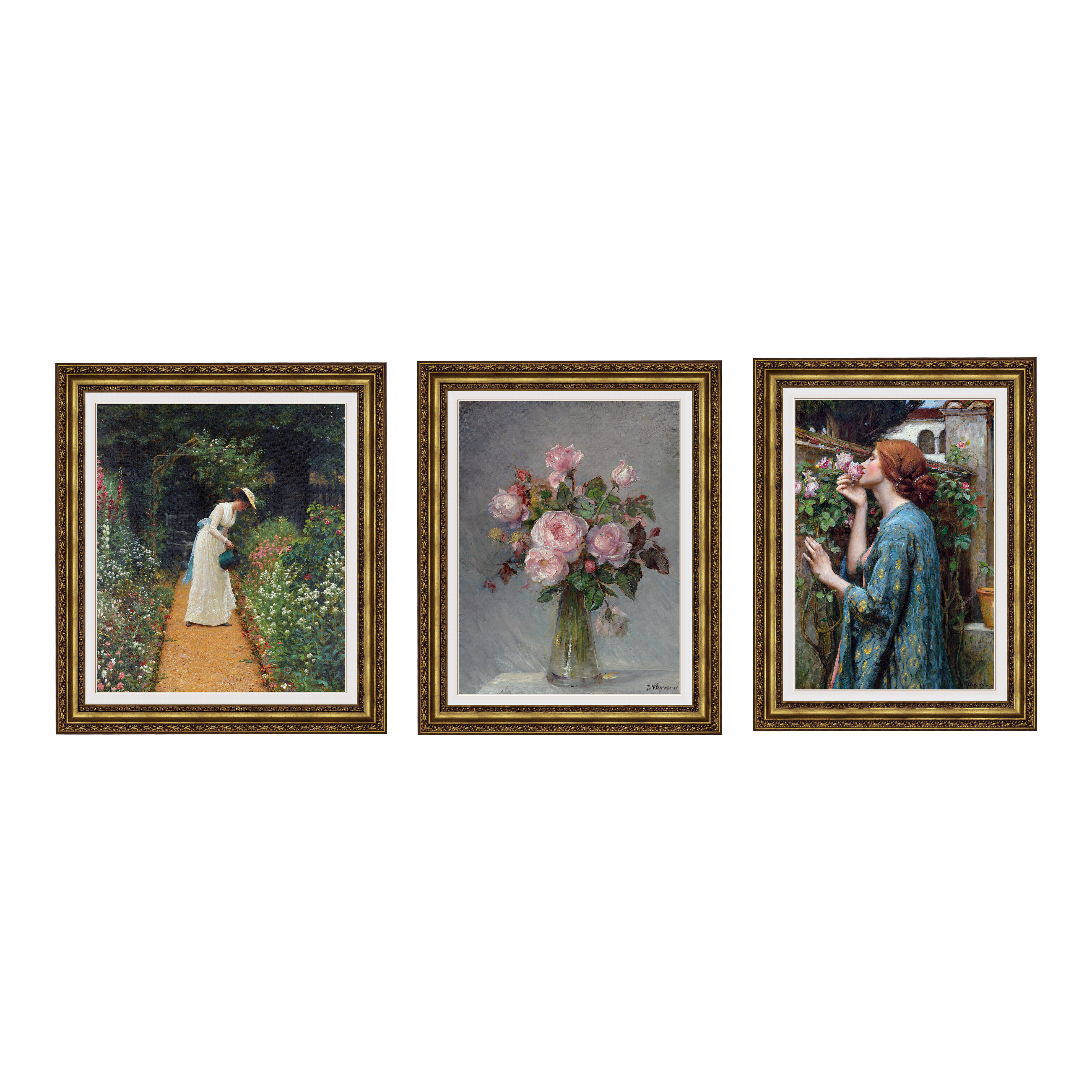 Composição de Quadros - A Alma da Rosa