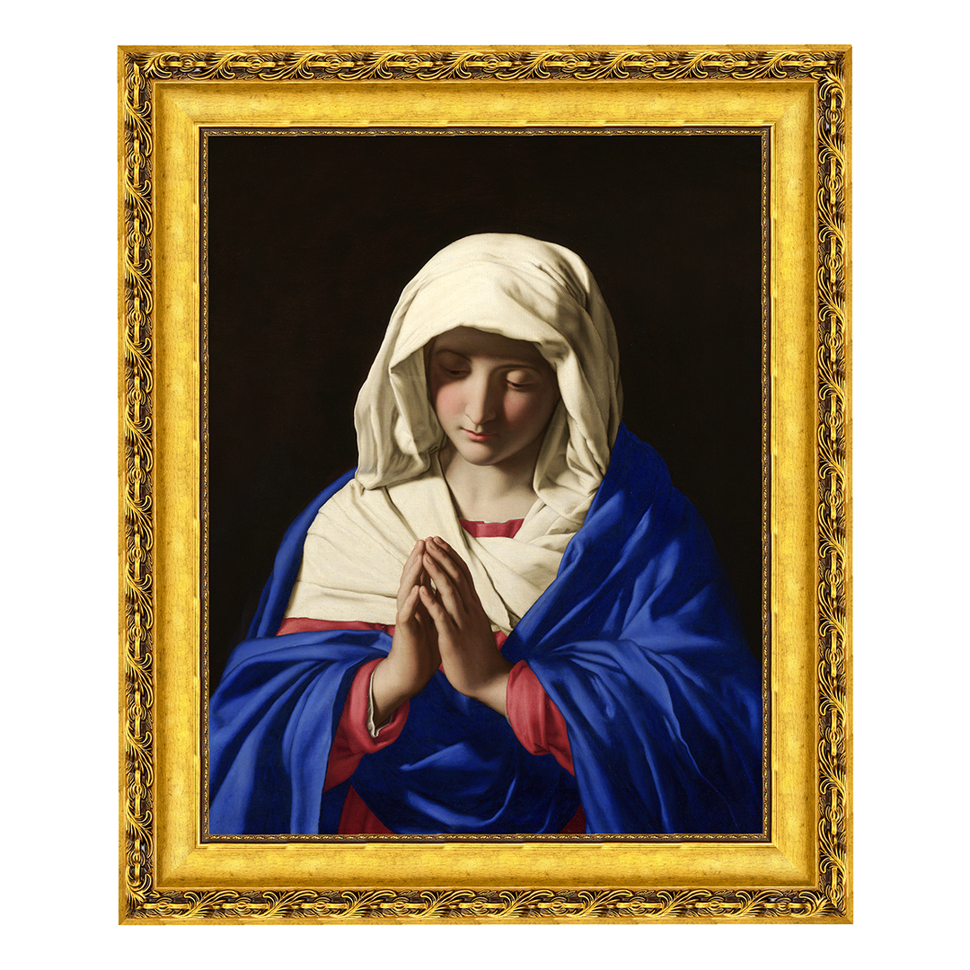 A Virgem em Oração - Giovanni Battista Salvi da Sassoferrato