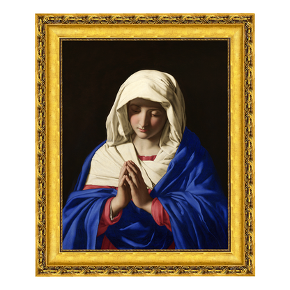 A Virgem em Oração - Giovanni Battista Salvi da Sassoferrato