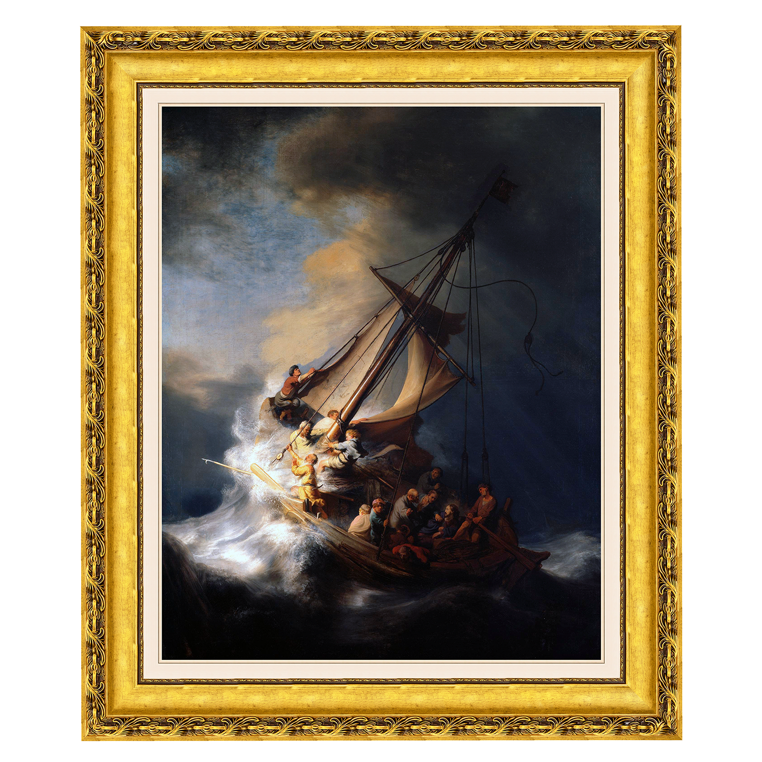 Tempestade no mar da Galileia - Rembrandt