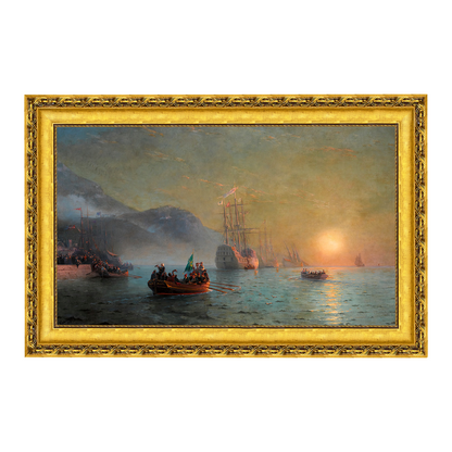 Despedida de Colombo - Ivan Konstantinovich Aivazovsky