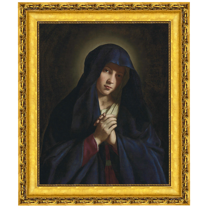 Virgem Mãe Rezando - Giovanni Battista Salvi da Sassoferrato