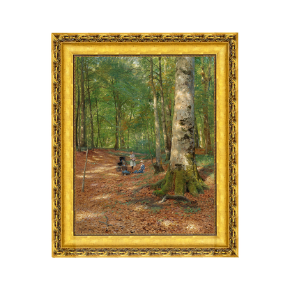 A Clareira na Floresta - Peder Mørk Mønsted