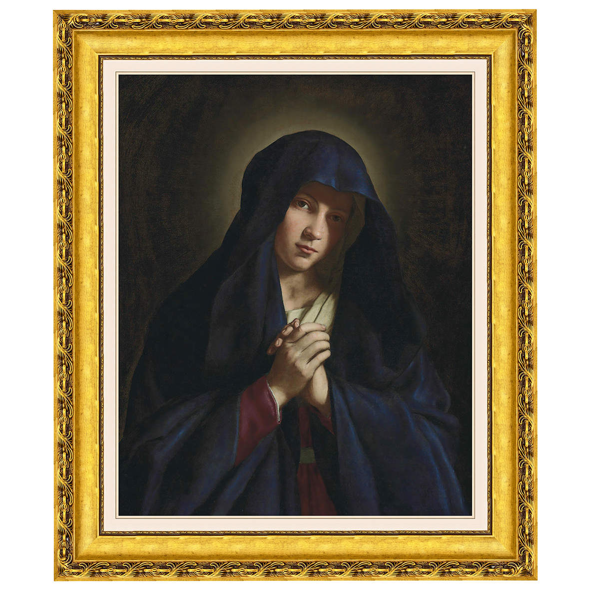 Virgem Mãe Rezando - Giovanni Battista Salvi da Sassoferrato
