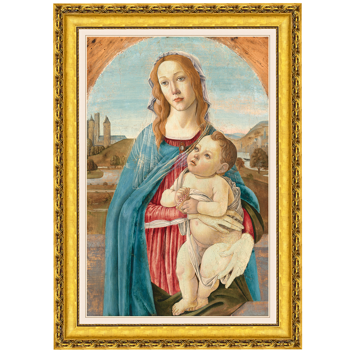 Virgem e o Menino - Sandro Botticelli