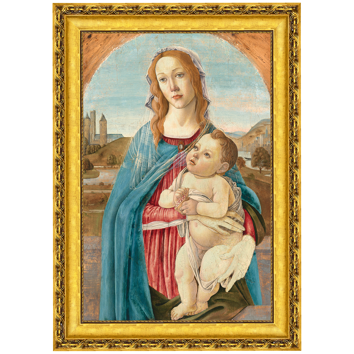 Virgem e o Menino - Sandro Botticelli