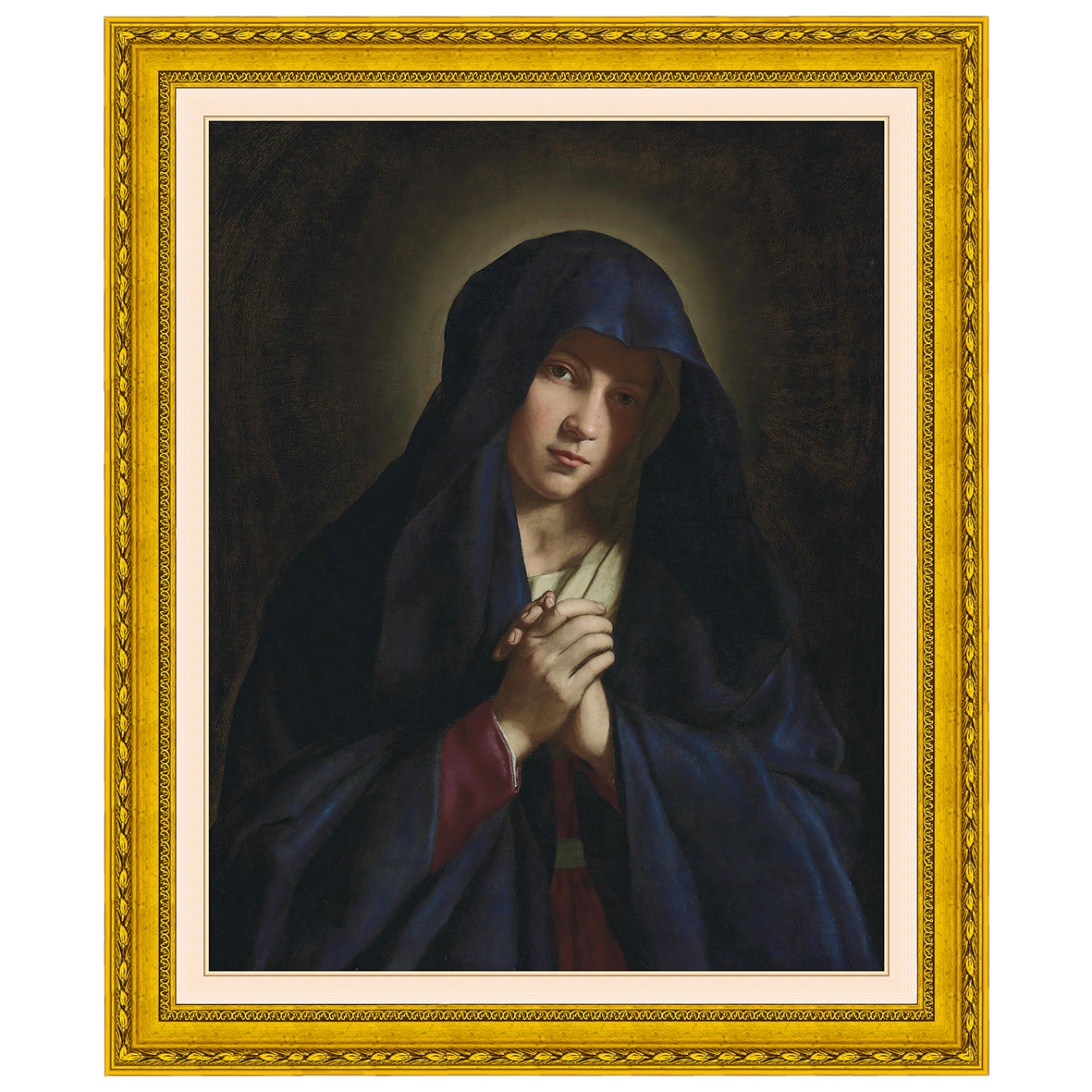 Virgem Mãe Rezando - Giovanni Battista Salvi da Sassoferrato