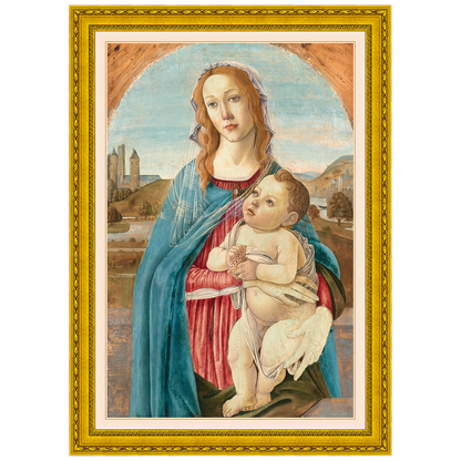 Virgem e o Menino - Sandro Botticelli