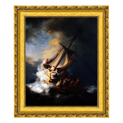 Tempestade no mar da Galileia - Rembrandt