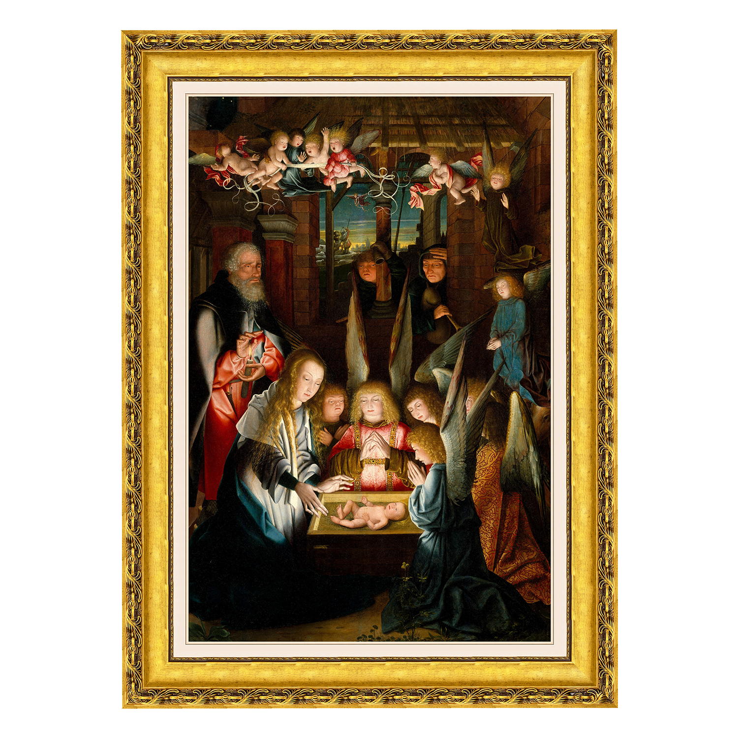 A Adoração dos Pastores - Philippe de Champaigne