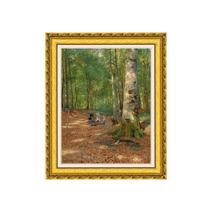 A Clareira na Floresta - Peder Mørk Mønsted