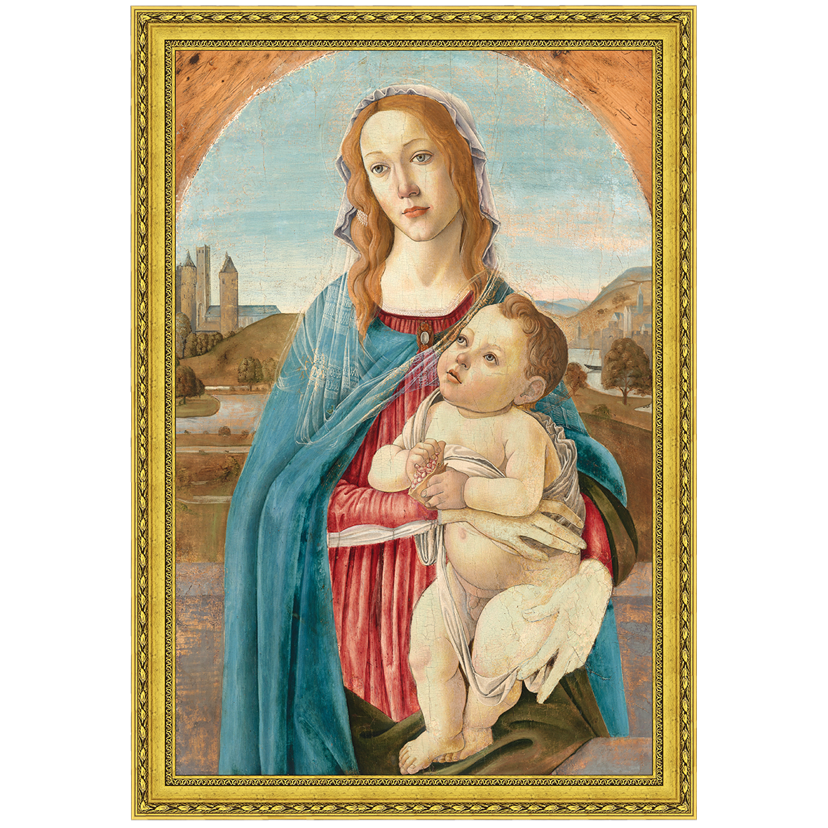 Virgem e o Menino - Sandro Botticelli