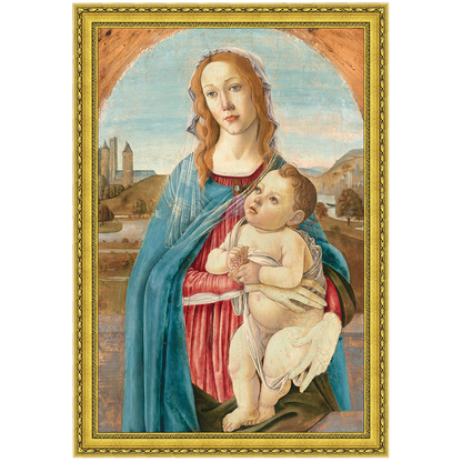 Virgem e o Menino - Sandro Botticelli