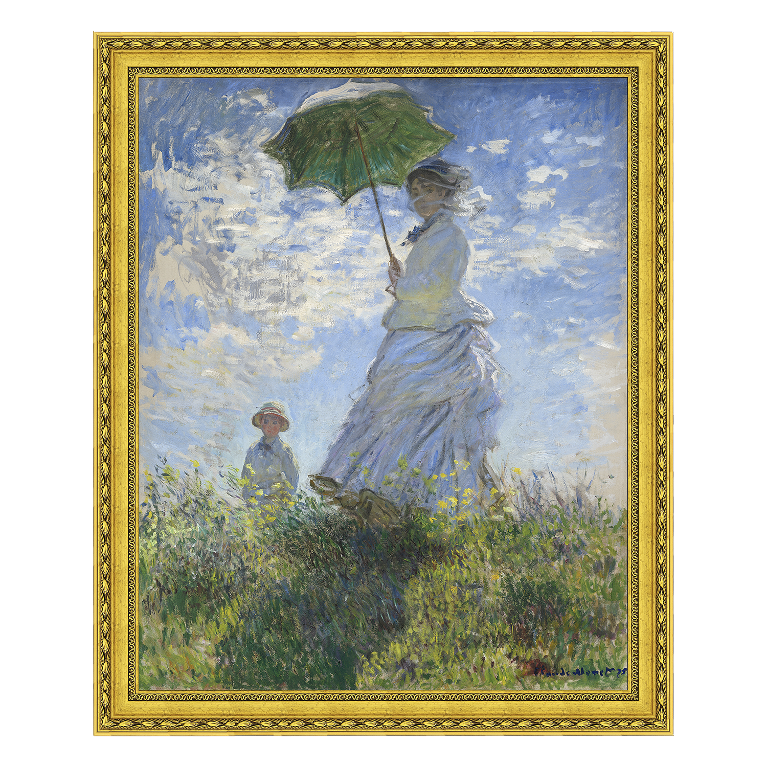 Madame Monet e seu filho - Claude Monet