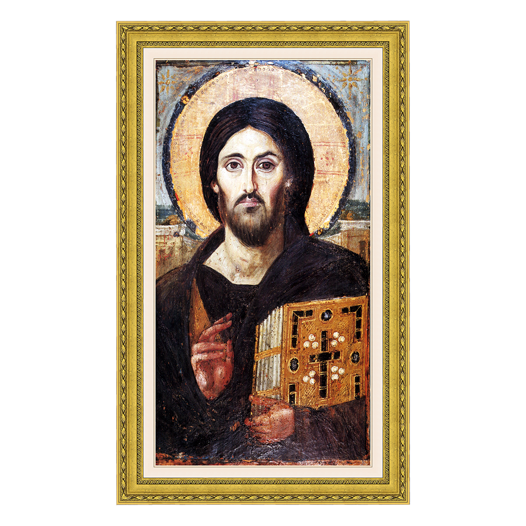 O Cristo Pantocrator do Mosteiro de Santa Catarina no Sinai