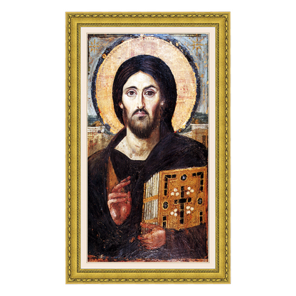 O Cristo Pantocrator do Mosteiro de Santa Catarina no Sinai