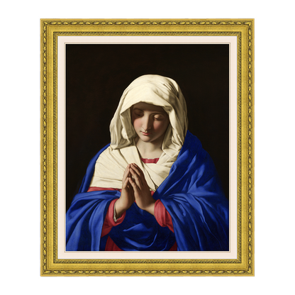 A Virgem em Oração - Giovanni Battista Salvi da Sassoferrato