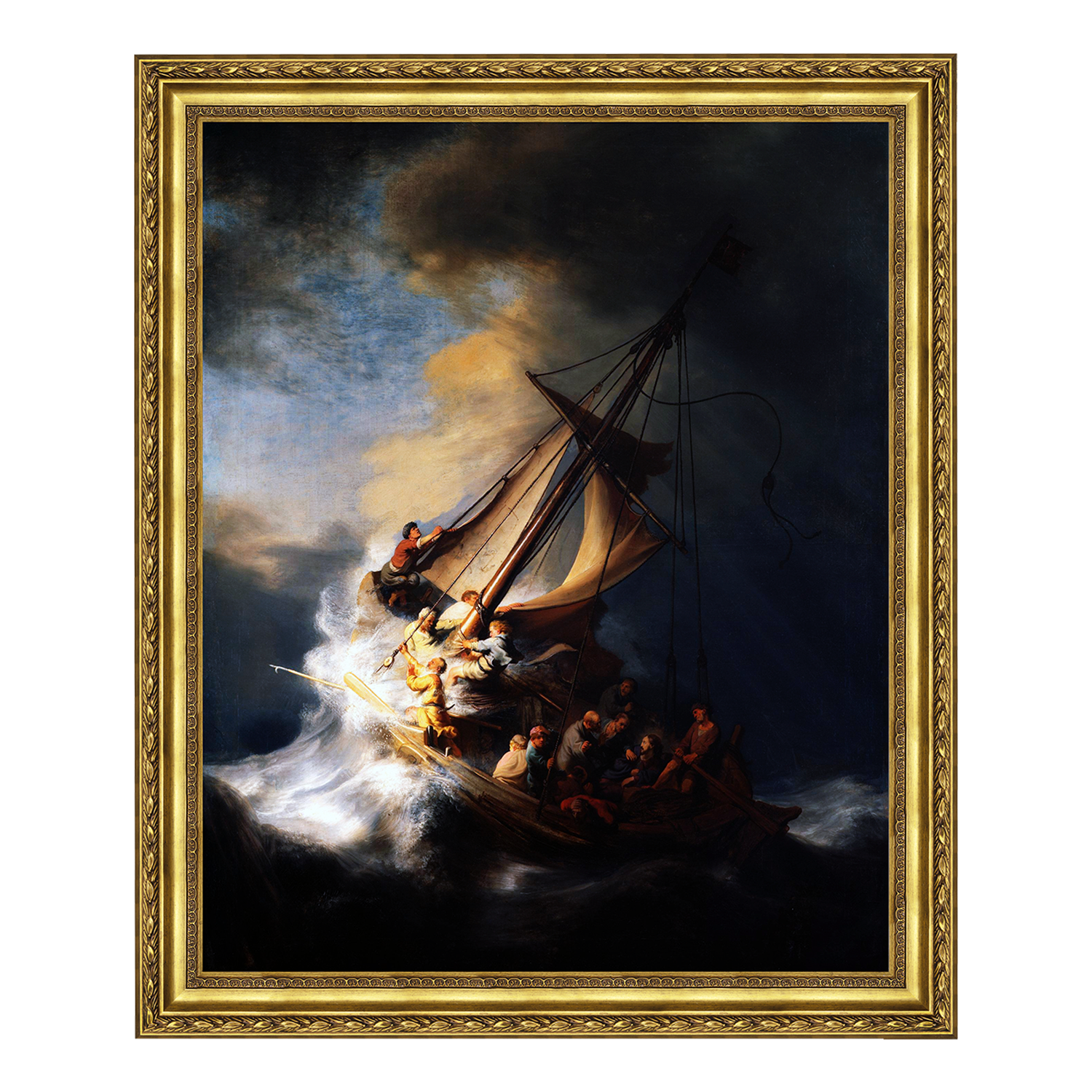 Tempestade no mar da Galileia - Rembrandt