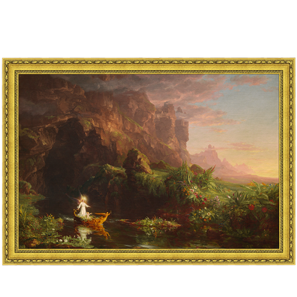 Viagem da vida: infância - Thomas Cole