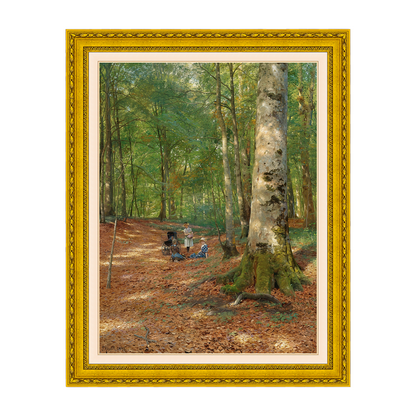 A Clareira na Floresta - Peder Mørk Mønsted