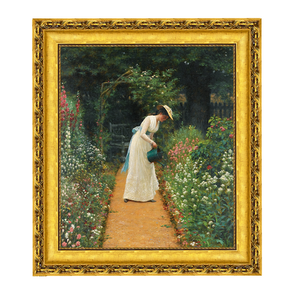 Jardim de Minha Esposa - Edmund Blair Leighton