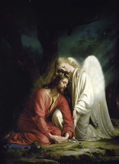 Jesus no Horto das Oliveiras - Carl Bloch