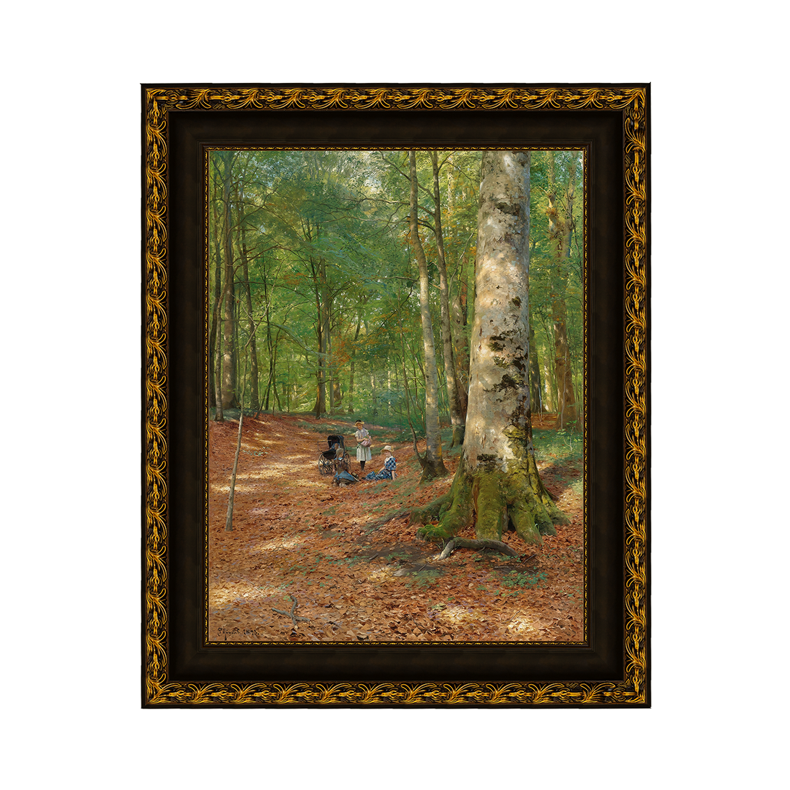 A Clareira na Floresta - Peder Mørk Mønsted