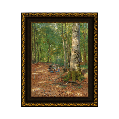 A Clareira na Floresta - Peder Mørk Mønsted