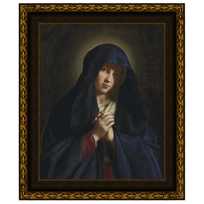 Virgem Mãe Rezando - Giovanni Battista Salvi da Sassoferrato
